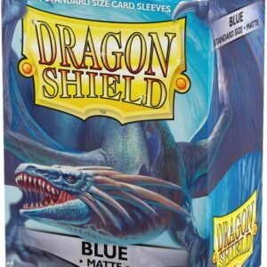 Dragon Shield Matte Blue Sleeves 100ct