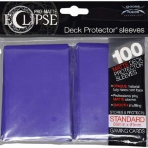 Ultra Pro Eclipse Matte Royal Purple Sleeves 100ct