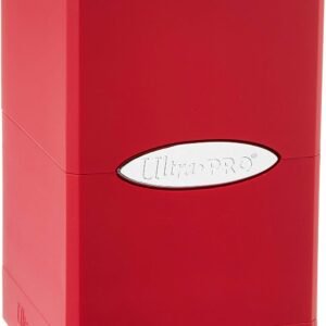 Ultra Pro Satin Tower Deck Box Red